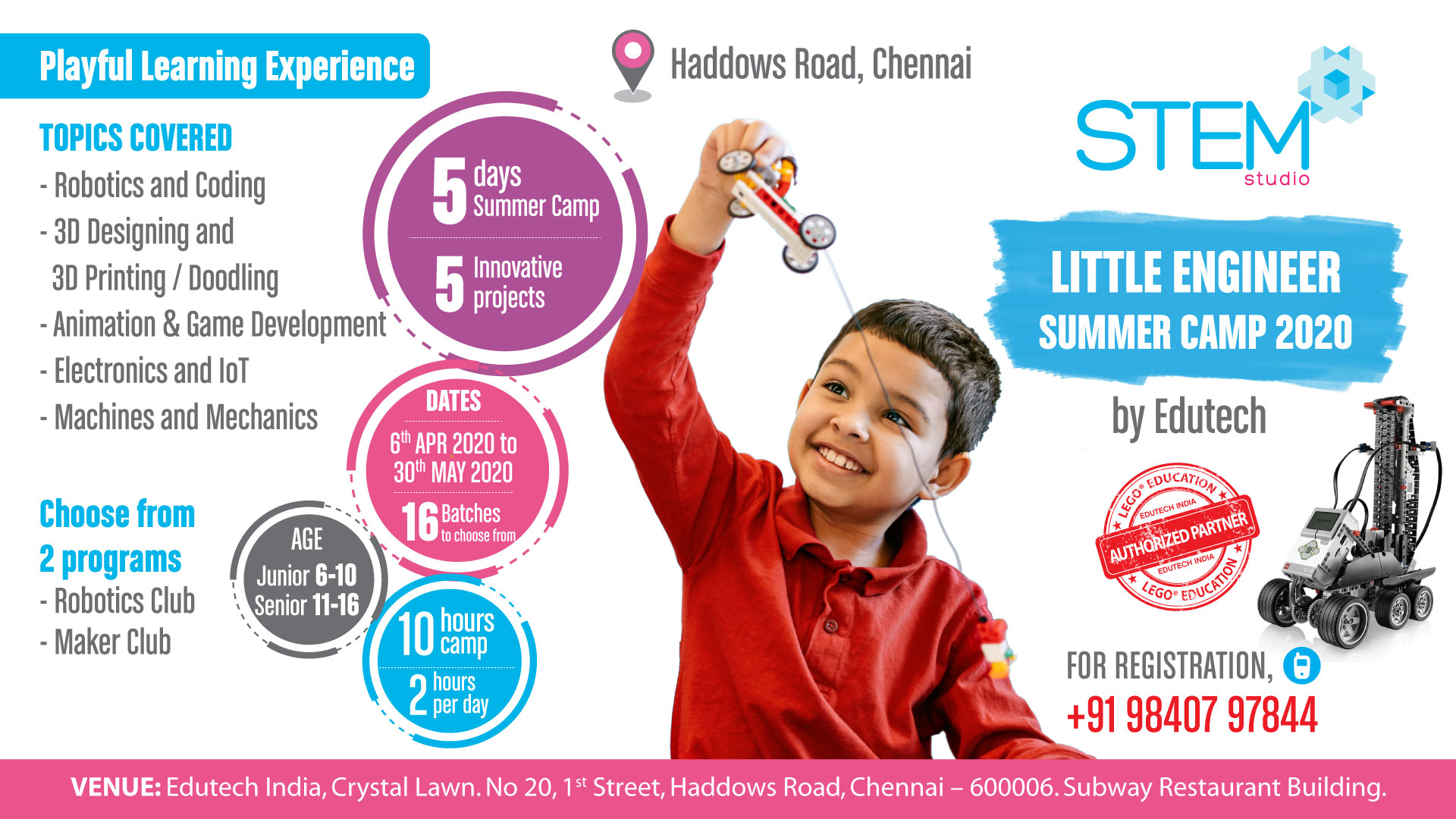 Summer Camp Chennai 2020 Edutech India